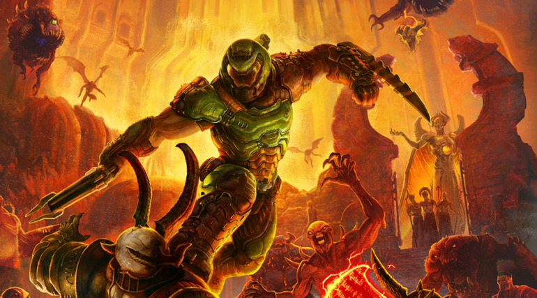 DOOM Eternal sigue en camino para Nintendo Switch, pero se queda sin lanzamiento físico