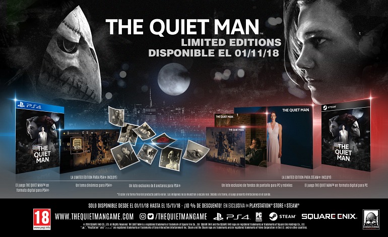 The Quiet Man anuncia fecha de lanzamiento y ediciones especiales