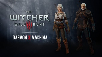 Geralt y Ciri de The Witcher 3 se pasan a su versión anime para pilotar los robots de Daemon X Machina
