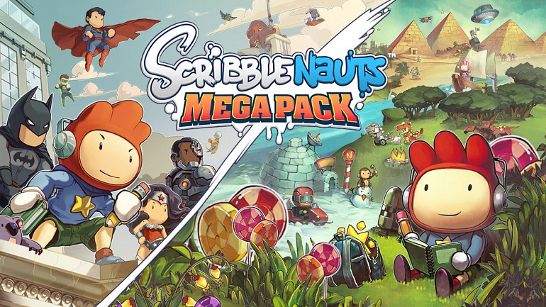 El recopilatorio Scribblenauts Mega Pack se lanza en septiembre
