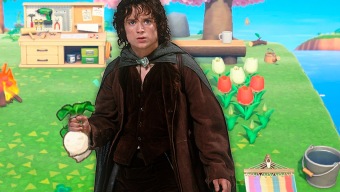 El actor Elijah Wood sorprende a una jugadora de Animal Crossing New Horizons visitando su isla