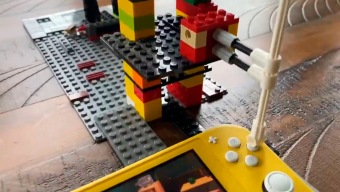 Crean un mecanismo en LEGO para jugar automáticamente a Animal Crossing New Horizons