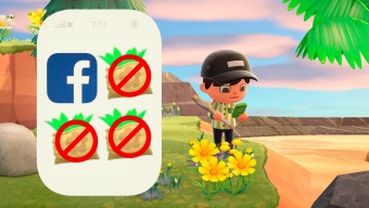 Facebook confunde el comercio de hierbajos de Animal Crossing: New Horizons con tráfico de drogas