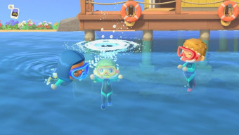 Ya puedes nadar y bucear en Animal Crossing: New Horizons gracias a su nueva actualización
