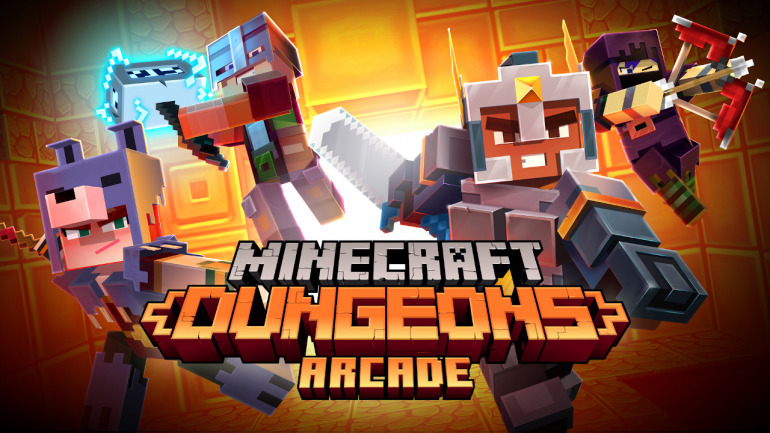 Minecraft Dungeons da el salto al Arcade: Mojang lanza una máquina recreativa del juego