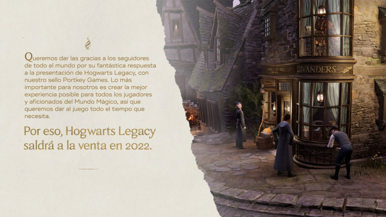 Hogwarts Legacy se retrasa a 2022: el nuevo videojuego del universo Harry Potter tendrá que esperar