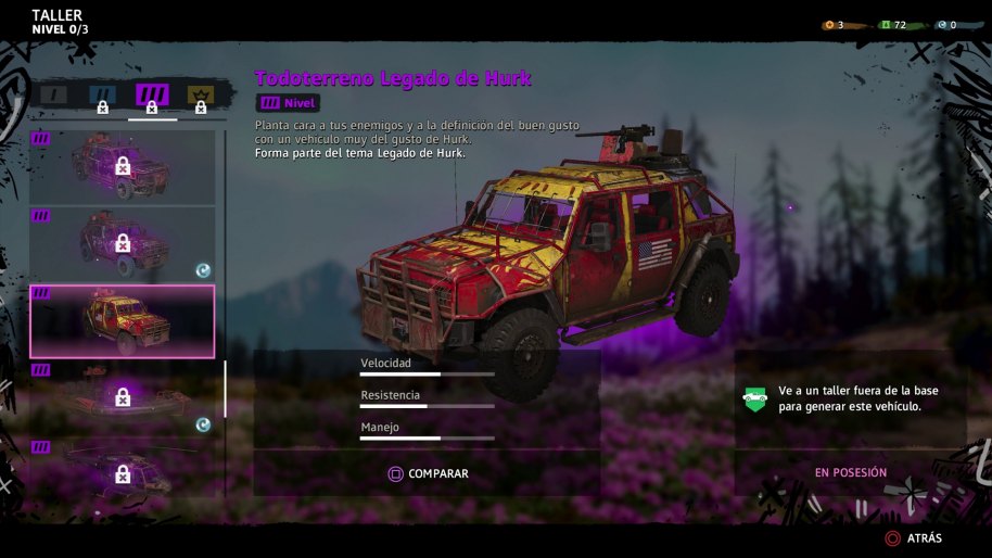 Los vehículos también reciben una ligera transformación en sus diseños, para adaptarse a este nuevo entorno. No obstante, el manejo no cambia, ni tampoco las sensaciones.