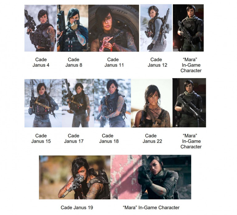 Fotografías originales de Clayton Haugen. Fuente: Haugen V. Activision, TorrentFreak