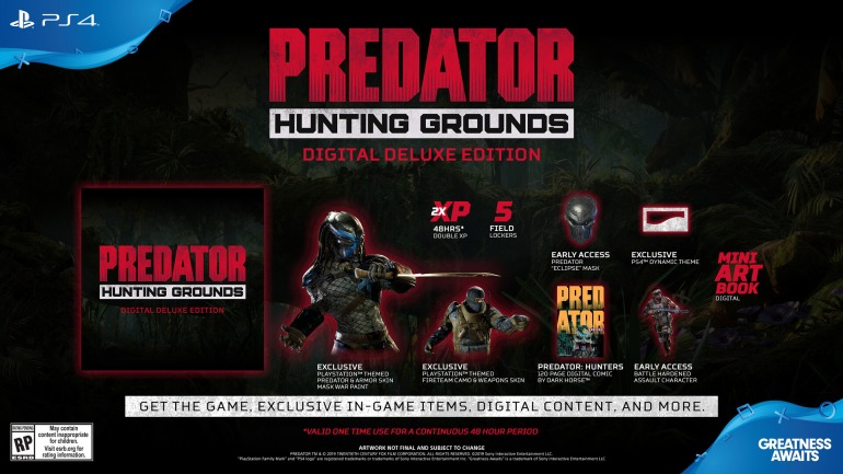 ¡Predator Hunting Grounds llegará a PC! Es el último fichaje exclusivo de Epic Games Store