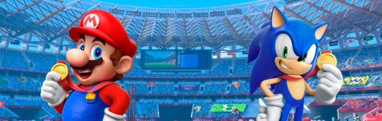 Imagen de Mario y Sonic en los Juegos Olímpicos de Tokio 2020