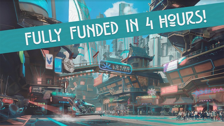 Zenith arrasa en Kickstarter con su propuesta cyberpunk VR y MMO