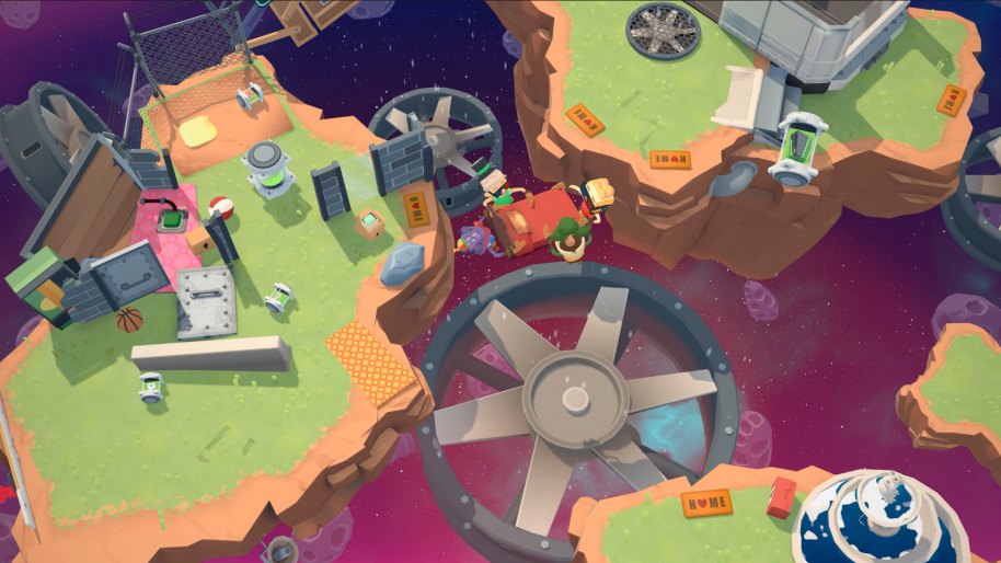 Hay objetos que necesitan ser empujados por varias personas.