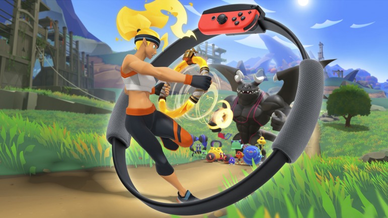 Sin problemas de existencias, Ring Fit Adventure vuelve a ser de lo más vendido en Reino Unido