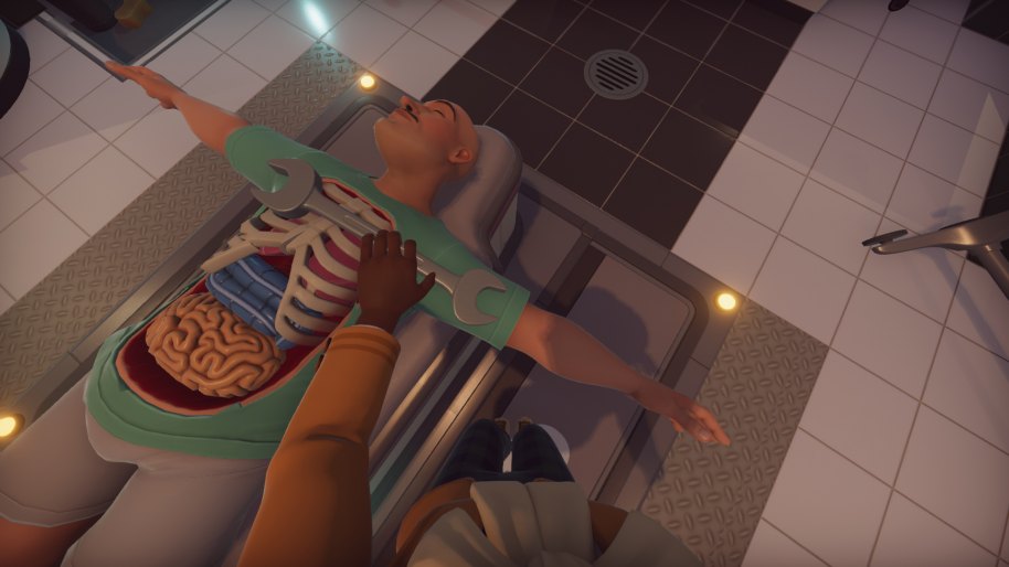 Surgeon Simulator 2 es gráficamente bonito y cuenta con un buen trabajo de doblaje