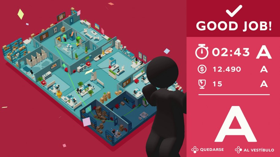 Para conseguir la mejor puntuación deberás ser rápido, pero también tratar de causar los menores destrozos posibles... ¡y no es sencillo!