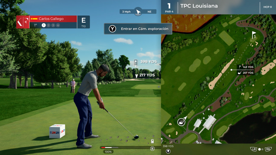 2K Sports busca el hoyo en uno con su simulador de golf PGA Tour 2K21