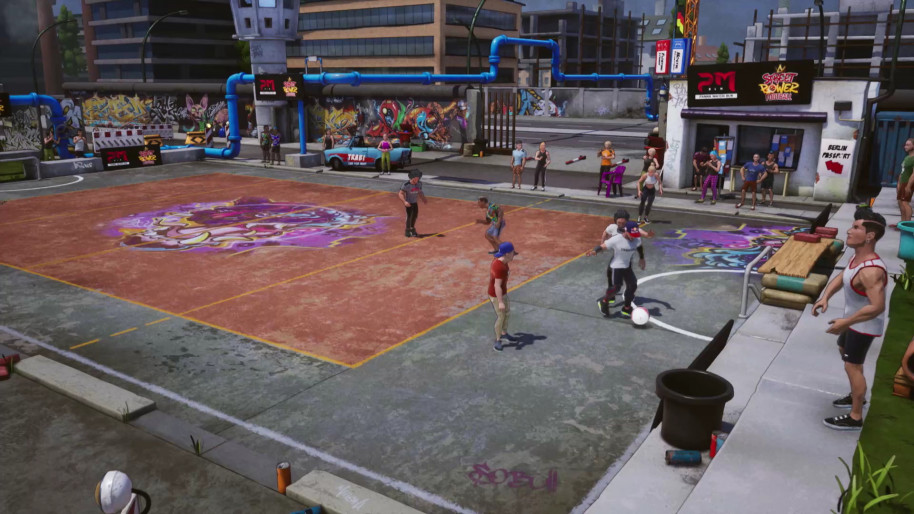 Regates imposibles y tiros con efecto. Probamos el fútbol callejero de Street Power Football