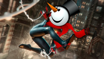 Spider-Man Miles Morales triunfa en las redes por un bug que te convierte en ladrillos, nieve y todo lo que pilles