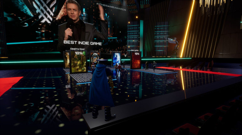 El metaverso creado para la gala de The Game Awards 2021