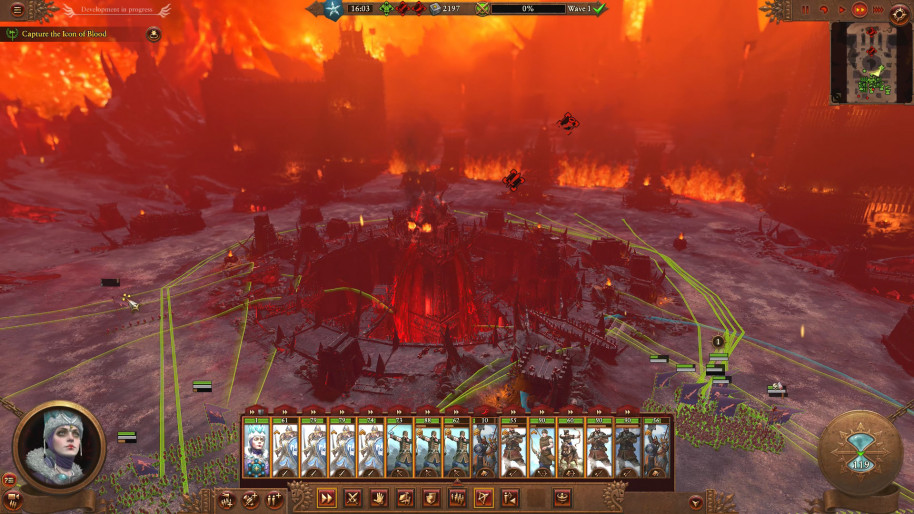 Los escenarios de Total War: Warhammer III siguen siendo protagonistas en la estrategia.