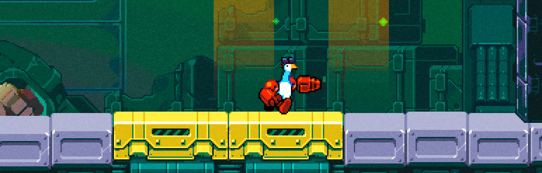 Análisis de Mighty Goose. Si te gusta Metal Slug, adorarás hacer el ganso con este divertido 2D Shooter