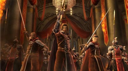 Cuando El Brujo y sus hombres y criaturas entran por la fuerza en el castillo, de poco sirve la guardia real. Hace falta un contrincante que esté a su altura.   