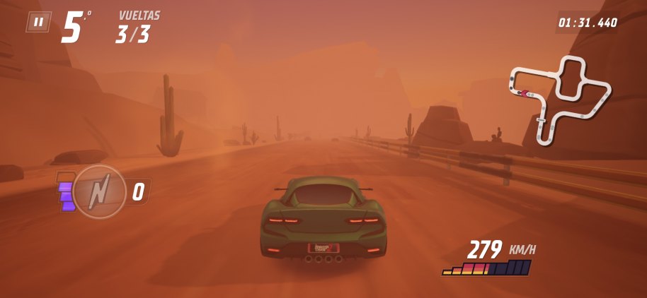 El juego de coches que me ha hecho agotar la batería del móvil