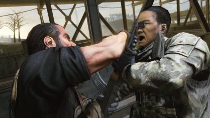 Desde Rebellion se busca conseguir un look que entronque con las películas de acción de los 80, década en la que el juego está ambientado.