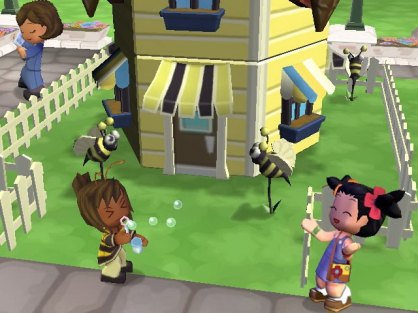 A diferencia de otras entregas de Los Sims, MySims cuenta con una estética completamente diferente, más caricaturizada y con un estilo de corte totalmente nipón; grandes cabezas, ojos saltones y sobre todo, muy colorista…