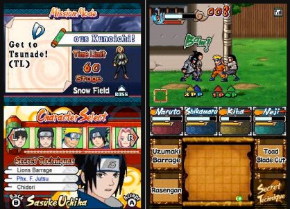 Una vez seleccionado nuestro personaje y sus habilidades especiales, entrará en batalla a lo largo de 50 pruebas a cada cual más desafiante. Eso si no tenemos en cuenta que podremos disputar una partida contra hasta tres amigos que dispongan del videojuego. Tanto en este modo como en la modalidad de misiones, dispondremos de un mapa con el que localizar más fácilmente al enemigo. Y eso sin olvidarnos de cada uno de los ataques especiales que se situarán en cada de las esquinas de la pantalla táctil, siempre dispuestas a ser pulsadas en cualquier momento.