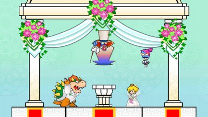La princesa Peach y Bowser se han casado. Como lo oyes… Más que por amor por obra del malvado Conde Bleck, que los ha usado para generar un Corazón del Caos capaz de destruir todas las dimensiones. La misión de Mario será conseguir los ocho Corazones Puros, unirlos y detener al Conde.