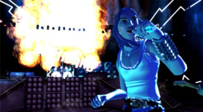 La personalización del personaje viene de la mano de un divertido editor que nos permitirá modificar un gran número de aspectos de nuestra estrella del rock.