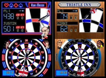 Colamos el lápiz en el lugar donde queremos que impacte el dardo, y lo movemos más o menos rápidamente hasta levantarlo de la pantalla. Con este simple mecanismo simularemos el lanzamiento de los dardos en los diferentes torneos. Parece fácil, pero ser bueno requiere cierta técnica…