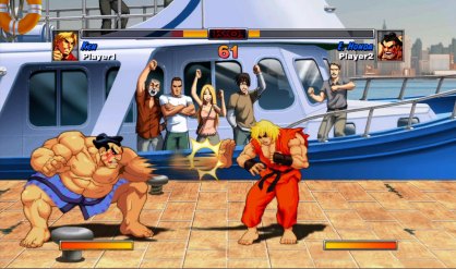 Todos los escenarios conservan idéntico diseño, pero han sido reinterpretados por los ilustradores con el nuevo estilo. El resultado es fantástico, incluidos los deliciosamente anacrónicos loops de animaciones del público. 