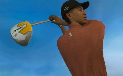 Tiger Woods es la estrella de este juego, pero hay muchos más golfistas reales y ficticios, todos con un modelado muy bueno.