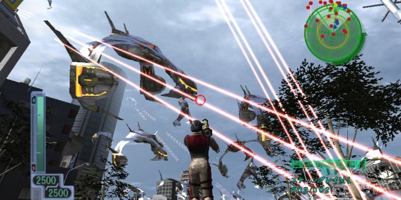 Naves, insectos, rayos espaciales y acción shooter directa. Earth Defense Force 2017 llega a PSVita con la intención de salvar a la Tierra.