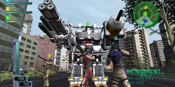 Hoy sale a la venta en PS Vita Earth Defense Force 2017 Portable