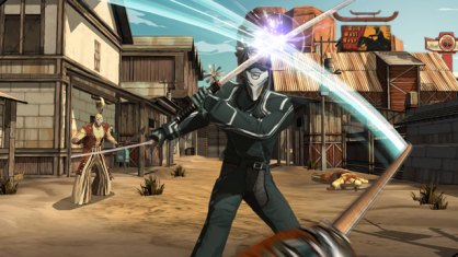 El Wii Motion Plus nos permite realizar movimientos precisos, como si tuviéramos una auténtica katana en la mano. Detecta el ángulo de nuestro golpe e incluso si giramos el mango de un lado hacia otro.