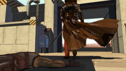 Red Steel 2 nos presenta a Swordsman, un enigmático personaje que comparte afición por su pistola y su katana. Sólo nosotros podremos determinar qué deberá de usar en cada momento para derrotar a sus enemigos.