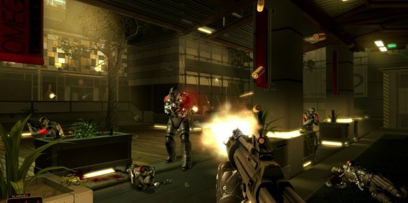 Deus Ex: Human Revolution funciona a muchos niveles. Pero su faceta shooter es la que más peso supone desde el punto de vista jugable.