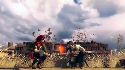 Faith and a .45 es un ingenioso shooter en tercera persona que basa parte de su atractivo en sus personajes. Ambientado en la Gran Depresión se nos narra la historia de una pareja de jóvenes bandidos que encuentran tiempo para liberar a un pequeño pueblo de su tiránico cacique.