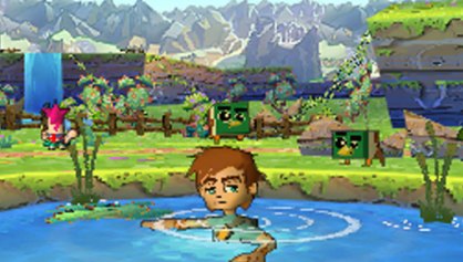 Zubo presenta un aspecto muy colorista, que saca un gran partido de las posibilidades de hardware de Nintendo DS.