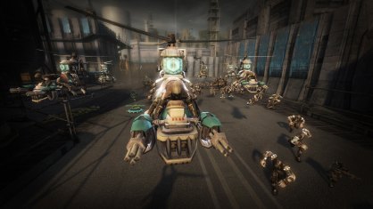 Como en casi cualquier videojuego de estrategia, la potencia de las unidades se basa en sus habilidades especiales. La de los Cazadores Echelon es la Batería de Misiles y el Planeo.