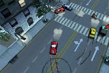 Algonquin (Manhattan), Dukes (Queens), Bohan (Bronx), Broker (Brooklyn) y la estatua de la libertad regresan a Liberty City, una ciudad encerrada en las tres pulgadas de la pantalla superior de Nintendo DS.