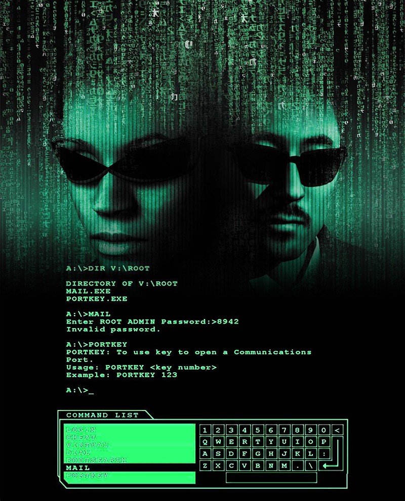 El minijuego de hackeo de Enter the Matrix fue uno de los escasos puntos de interés de un, por lo demás, bastante mediocre shooter. 