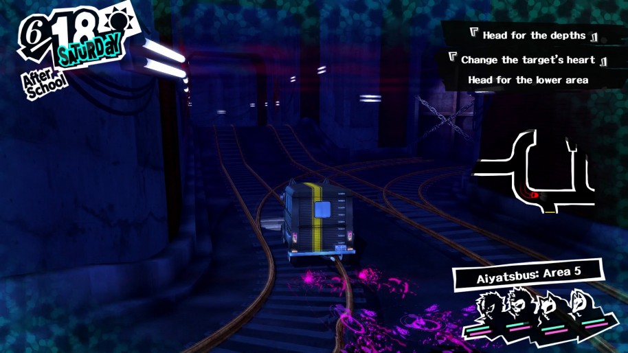 Mementos, una mazmorra formada por vías de metro que parece no tener fin, simboliza el inconsciente colectivo de una sociedad.