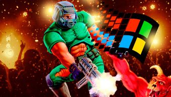 La fiesta más loca de Microsoft: Doom en Windows, un concierto de Heavy Metal y Bill Gates matando demonios