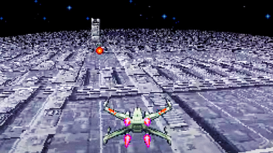 Super Star Wars haciendo gala de Modo-7