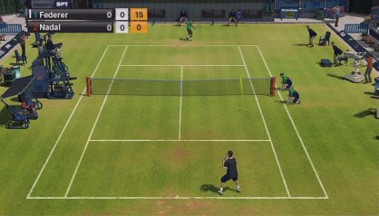 El Modo Campeonato Mundial es la opción estrella de Virtua Tennis 2009 y nos permite comprar vestuario, mejorar nuestra colección de raquetas e incluso encontrar una pareja para disputar partidos a dobles.