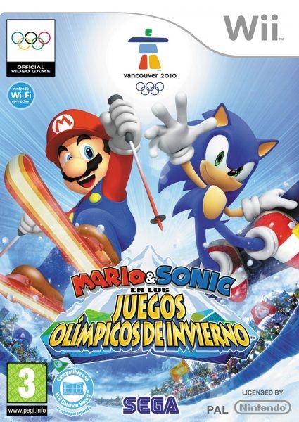 Mario y Sonic en los Juegos Olímpicos de Invierno